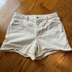 Universal Thread Womens Size 6 High-Rise Midi Jean Shorts